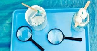 Science Experiment: Saturation - Growing Baking Soda Crystals