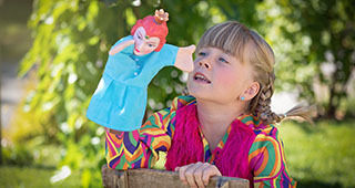 Watch a Puppet Show, Then Make Your Own and Put on a Show!