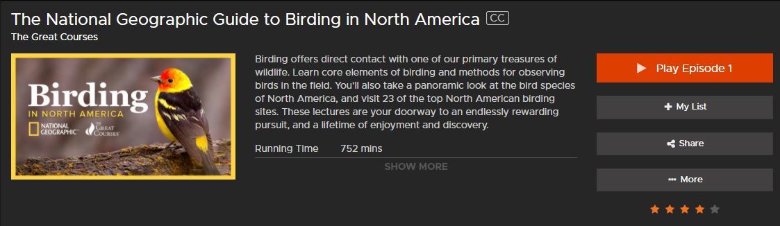 National Geographic Guide to Birding in North America