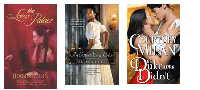 Historical Romance Featuring Characters of Color