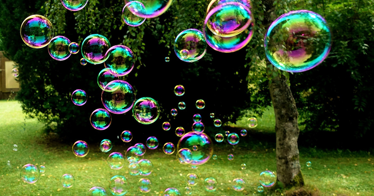 French physicists developed a bubble that didn't burst for more