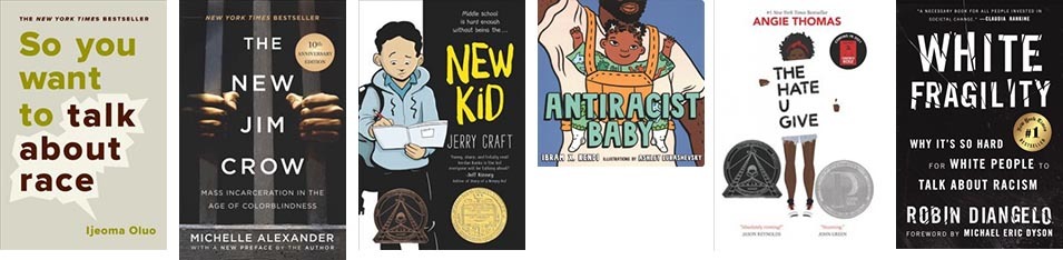 Racial Equity Book Covers