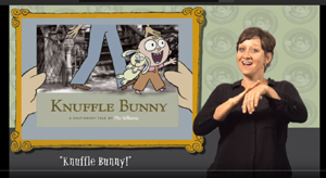 ASL Signed Story Knuffle Bunny Screenshot