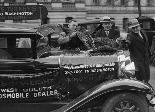 Photo Turkey Delivery to President Hoover 1929