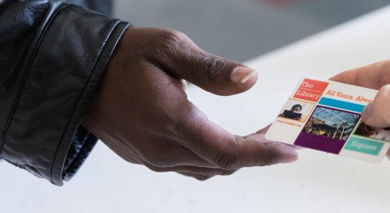 Got a new library card?