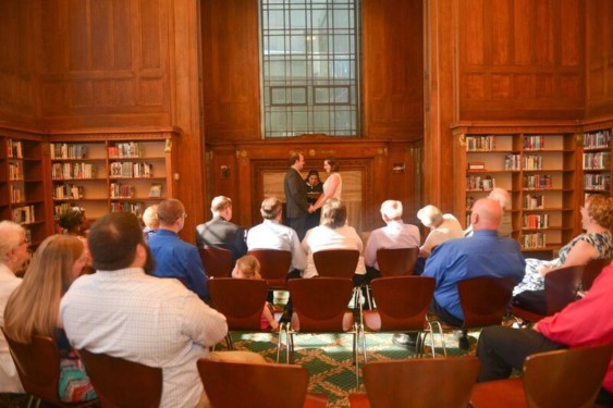 East Reading Room Wedding
