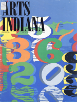 Cover of Arts Indiana Magazine February 1989, Vol. 11, No. 1, $3.50