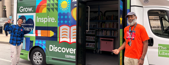 The Indianapolis Public Library Enhances Its Bookmobile Services with New Vehicles