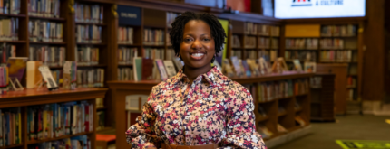 Alexus Hunt holds a Master of Library Science and a Master of African American and African Diaspora Studies from Indiana University Bloomington