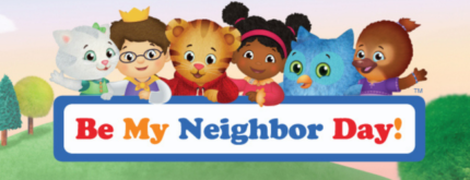 Be My Neighbor Day invites families to come together and explore ways to be caring to our neighbors and our community.